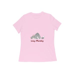 Half Sleeve T-Shirt - Lazy Monday - Image 13