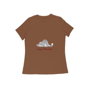 Half Sleeve T-Shirt - Lazy Monday - Image 15