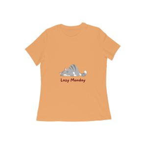 Half Sleeve T-Shirt - Lazy Monday - Image 19