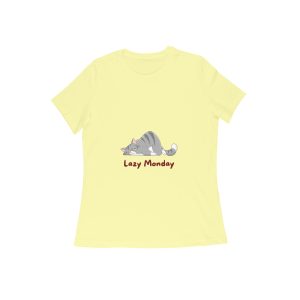 Half Sleeve T-Shirt - Lazy Monday - Image 21