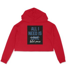 Printed Hoodie - Need Love - Image 9