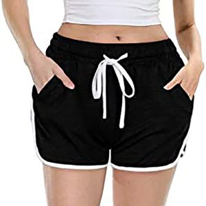 Women's Casual Solid Color Tether Shorts - Image 7