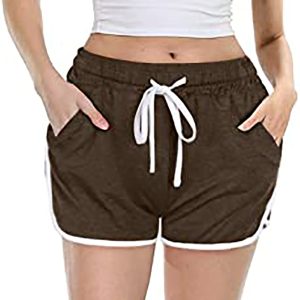Women's Casual Solid Color Tether Shorts - Image 10