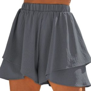 Shorts Women's Clothing High Waist Fashion Three Points - Image 4