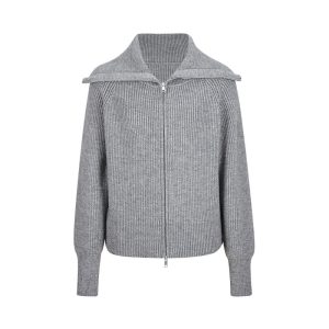 Thick Design Idle Style Sweater Coat - Image 6