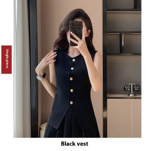 Light Luxury Senior Women's Outer Wear Vest Suit - Image 9