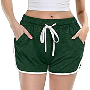 Women's Casual Solid Color Tether Shorts - Image 4