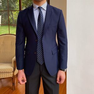 Casual Business All-match Double Breasted Suit Jacket - Image 3