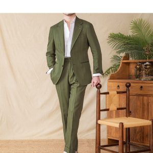 Half Lining Lightweight Breathable Suit Set - Image 5