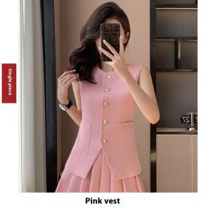 Light Luxury Senior Women's Outer Wear Vest Suit - Image 8