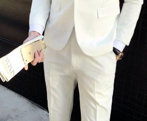 Suit Business Professional Formal Wear Slim Fit Men - Image 3