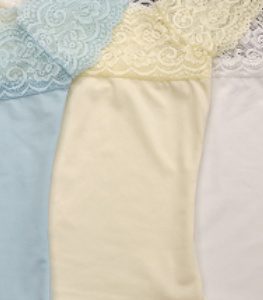 Pure Desire Style Design Lace Stitching Exposed Slim Top - Image 7