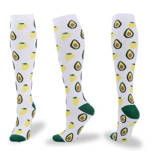 Men And Women Outdoor Long Tube Compression Socks, Sports Running Fitness Socks - Image 1