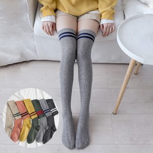 Over the knee socks women high tube thigh socks - Image 1