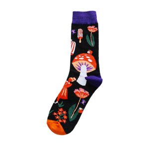 Occident Fashion Colorful Print Socks Women - Image 3