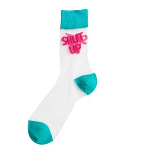 Glass Silk Crystal Socks Women Summer Thin Tube Socks - Image 3