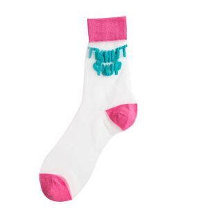 Glass Silk Crystal Socks Women Summer Thin Tube Socks - Image 4