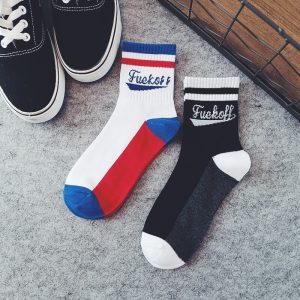 Men Socks Autumn Winter Funny Socks Gift Colorful Crew Cotton - Image 3