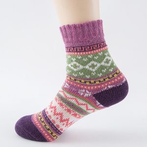 Ethnic style cashmere socks women - Image 9
