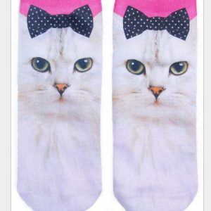 3D Printing Socks Flip Flops Cartoon Creative Socks Men And Women Couple Socks - Image 9