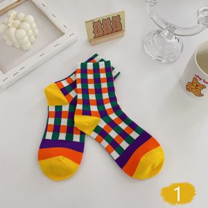 Rainbow Women Cute Mid-calf Length Socks - Image 7