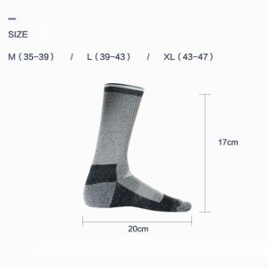Outdoor socks men and women merino wool socks - Image 3