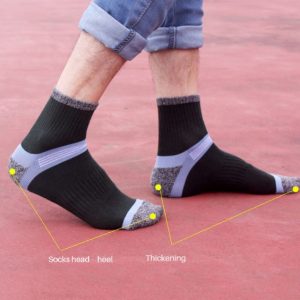 Men Socks Conventional Sports Socks Breathable Sweat Absorbing Deodorant Cotton Outdoor Men Basketball Sports Socks Outdoor - Image 9