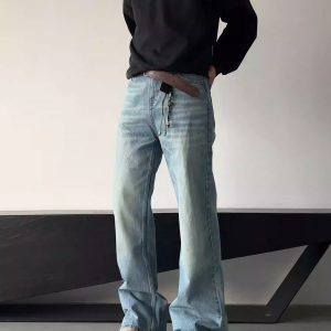 Men's Skinny Slim-fit Tall-looking Jeans - Image 5