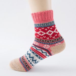 Ethnic style cashmere socks women - Image 7