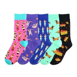 Cartoon Creative Pattern Unisex Socks Cotton Socks Men - Image 3