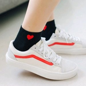 Women's Socks Cotton Heart Shaped Socks Love Cute Short Socks Women - Image 4
