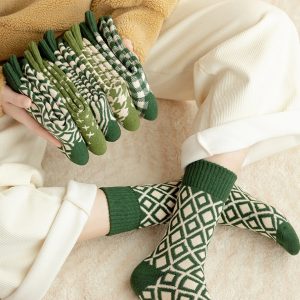 Women Terry Socks Thickened In Winter - Image 1