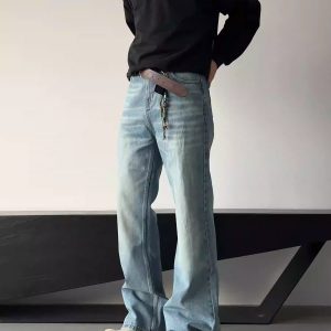 Men's Skinny Slim-fit Tall-looking Jeans - Image 4
