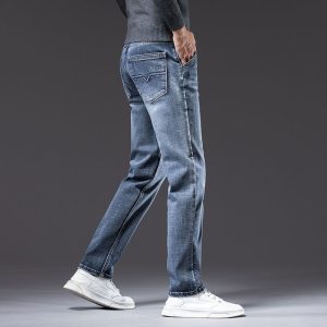 New Loose Straight Stretch Pants For Men - Image 6
