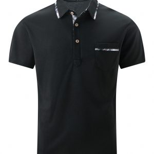 European And American Lapel T-shirt Polo Shirt - Image 4