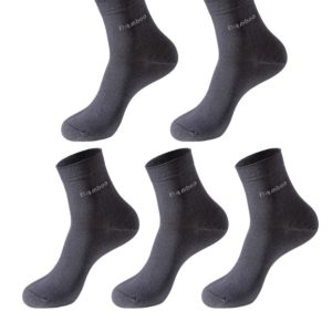 Socks Solid Color Socks Men's Mid-tube Bamboo Fiber Socks Men - Image 3