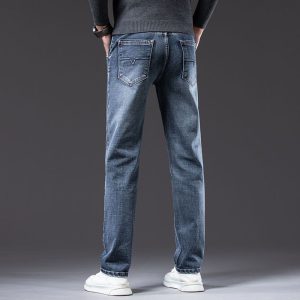 New Loose Straight Stretch Pants For Men - Image 5