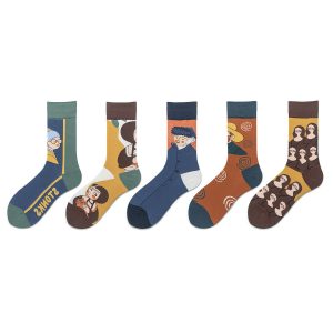 Funny Face Fashion Street Couple Socks Men And Women Socks - Image 3