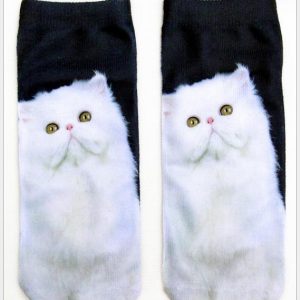 3D Printing Socks Flip Flops Cartoon Creative Socks Men And Women Couple Socks - Image 10