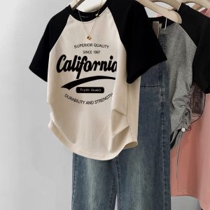 Women's Gentle Sweet And Spicy Short T-shirt - Image 3