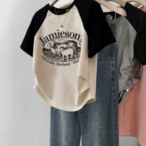 Women's Gentle Sweet And Spicy Short T-shirt - Image 5