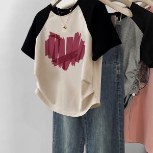 Women's Gentle Sweet And Spicy Short T-shirt - Image 4