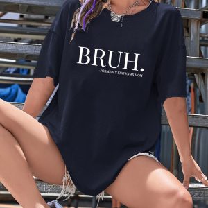 Monogramed Crewneck Sports T-shirt - Image 9