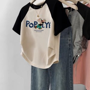 Women's Gentle Sweet And Spicy Short T-shirt - Image 8