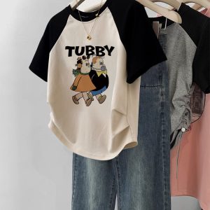 Women's Gentle Sweet And Spicy Short T-shirt - Image 7