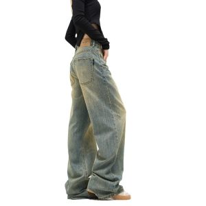 All-match American Retro Wide-leg Pants - Image 3