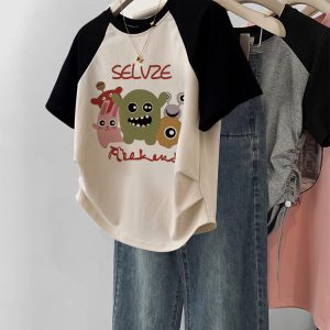 Women's Gentle Sweet And Spicy Short T-shirt - Image 10