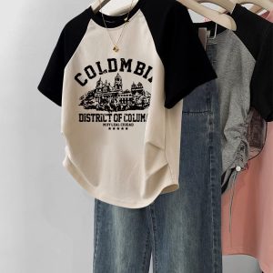 Women's Gentle Sweet And Spicy Short T-shirt - Image 9