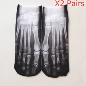 3D Printing Socks Flip Flops Cartoon Creative Socks Men And Women Couple Socks - Image 7