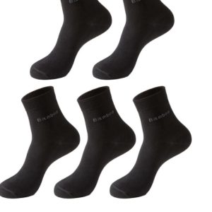 Socks Solid Color Socks Men's Mid-tube Bamboo Fiber Socks Men - Image 9